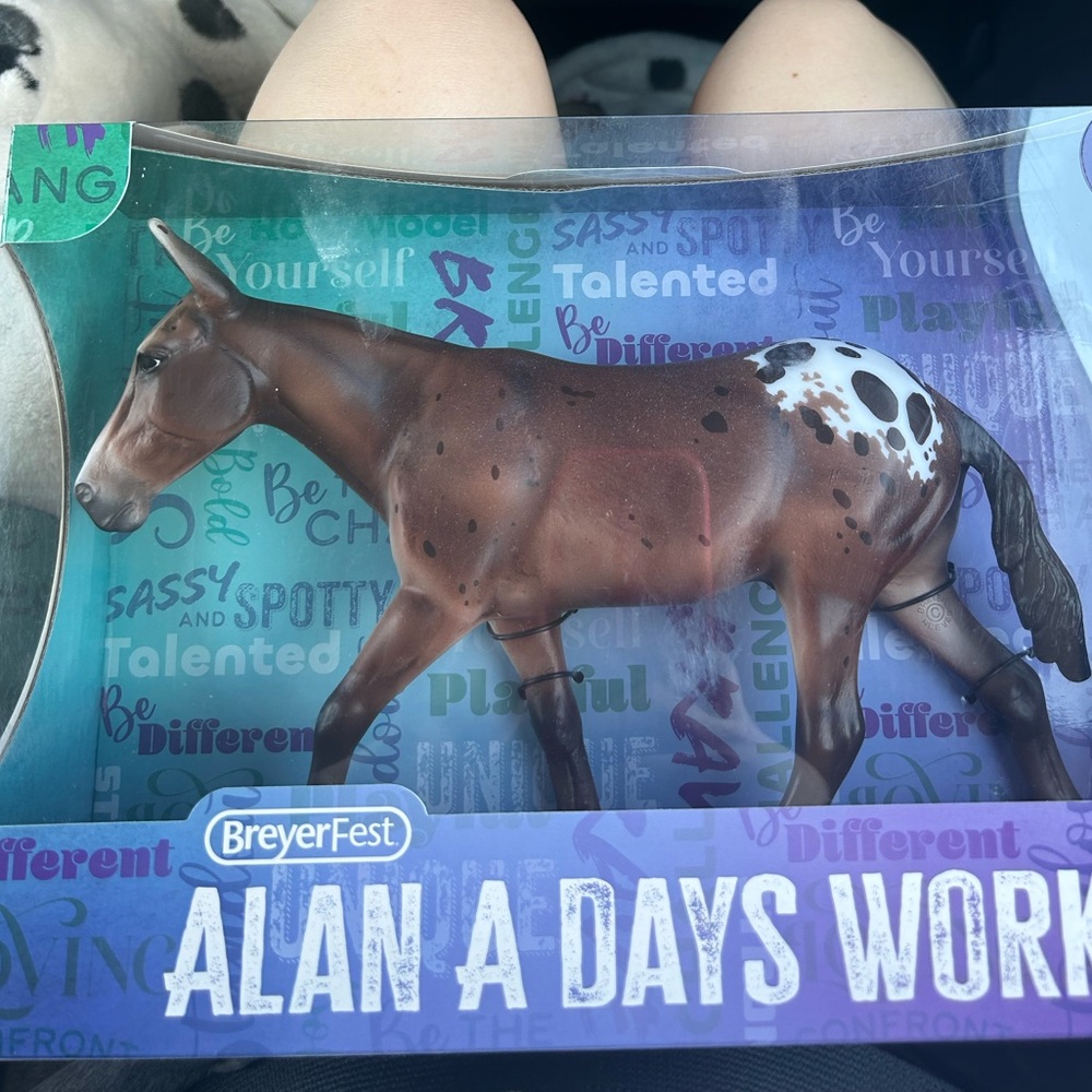Alan A Days Work Breyerfest 2024 limited edition